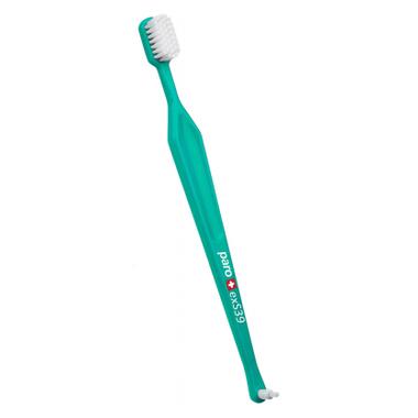 Зубна щітка Paro Swiss exS39 в поліетиленовій упаковці Ультрам'яка Зелена (7610458097143-green) фото №1