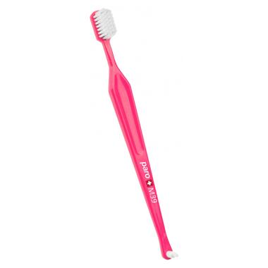 Зубна щітка Paro Swiss M39 в поліет. уп. середньої жорсткості Рожева (7610458097167-pink) фото №1