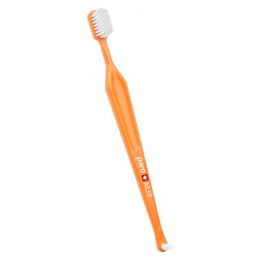 Зубна щітка Paro Swiss M39 середньої жорсткості помаранчева (7610458007167-orange) фото №1