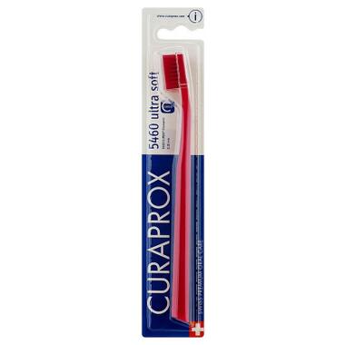 Зубна щітка Curaprox CS 5460 Ultra Soft Ультрам'яка D 0.10 мм Малинова з малиновою щетиною (CS 5460-07) фото №1