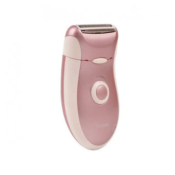 Жіночий епілятор 2 в 1 з насадкою для гоління і двома швидкостями Brown BR-1068 рожева 3 В (0354_354) фото №2