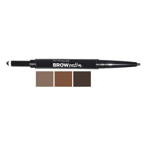 Карандаш-тени для глаз Maybelline Brow Satin 04 - Dark brown (темно-коричневый) фото №1