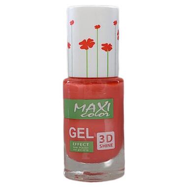 Лак для нігтів Maxi Color Gel Effect Hot Summer 08 (4823077504471) фото №1