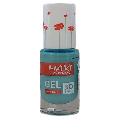 Лак для нігтів Maxi Color Gel Effect Hot Summer 09 (4823077504464) фото №1