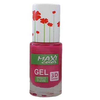 Лак для нігтів Maxi Color Gel Effect Hot Summer 18 (4823077504297) фото №1