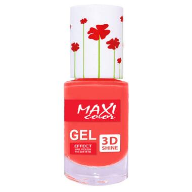 Лак для нігтів Maxi Color Gel Effect Hot Summer 22 (4823077504259) фото №1