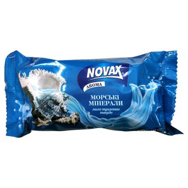 Тверде мило Novax Aroma Морські мінерали 140 г (4820195509470) фото №1