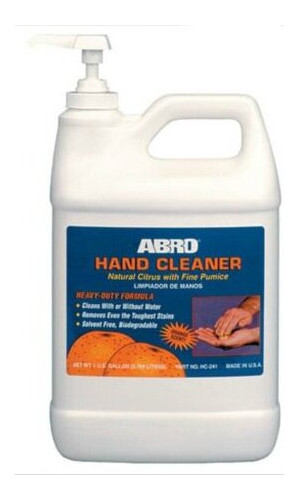 Очищувач рук цитрус Abro HC-241 галон 4 л фото №1