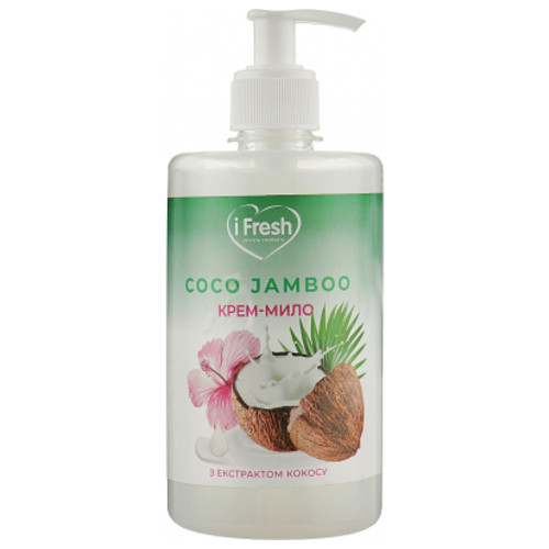 Рідке мило iFresh Coco Jamboo з екстрактом кокосу 500 мл (4820211180829) фото №1