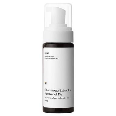 Пінка для вмивання Sane Soft Cleansing Foam For Sensitive Skin Для чутливої шкіри 150 мл (4820266830403) фото №1