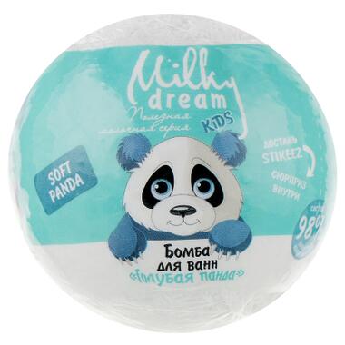 Бомбочка для ванни Milky Dream Kids Блакитна панда 100 г (4820205301711) фото №1
