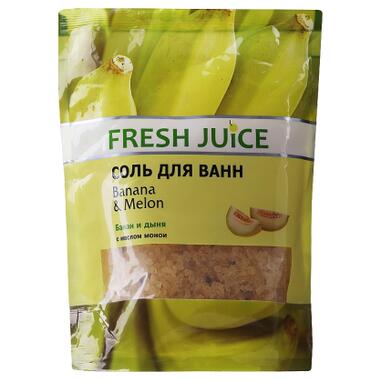 Сіль для ванн Fresh Juice Banana & Melon 500 г (4823015937620) фото №3