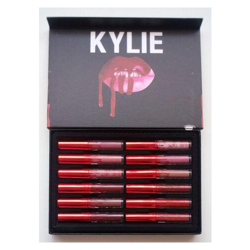 Набор матовых помад Kylie Matte Liquid Lipstick 12 штук (44400655) фото №2