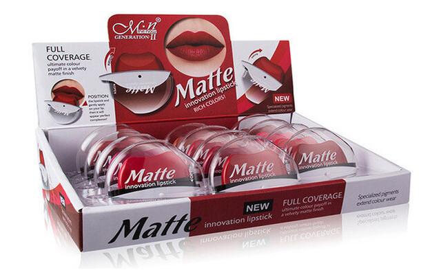 Помада Menow Matte Innovation Lipstick Full Coverage палитра 12шт фото №1