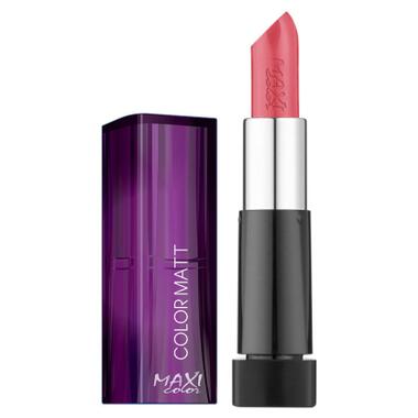 Помада для губ Maxi Color Color Matt 02 - Рожевий крем (4823097100028) фото №1