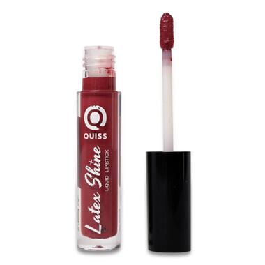 Помада для губ Quiss Latex Shine Liquid Lipstick 03 - Choco Vine (4823097114049) фото №1