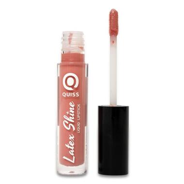 Помада для губ Quiss Latex Shine Liquid Lipstick 06 - Berry Beige (4823097114070) фото №1