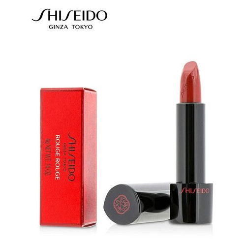 Помада для губ  Shiseido Rouge Rouge RD 312 - Poppy (Классический чистый ярко-красный) фото №2