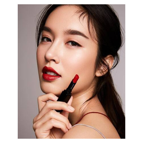 Помада Shiseido Vision Airy Gel Lipstick 201 - Cyber beige (золотисто-бежевый) фото №2