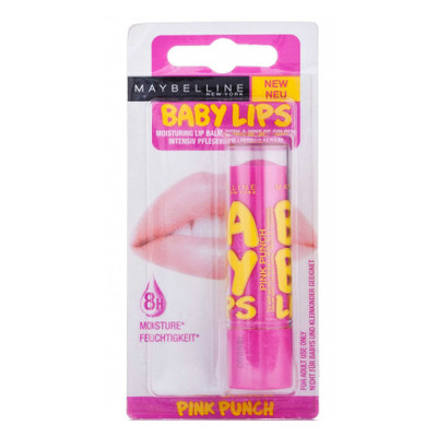 Гігієнічна помада Maybelline Baby Lips Рожевий пунш 4.4 г (3600530901920) фото №1