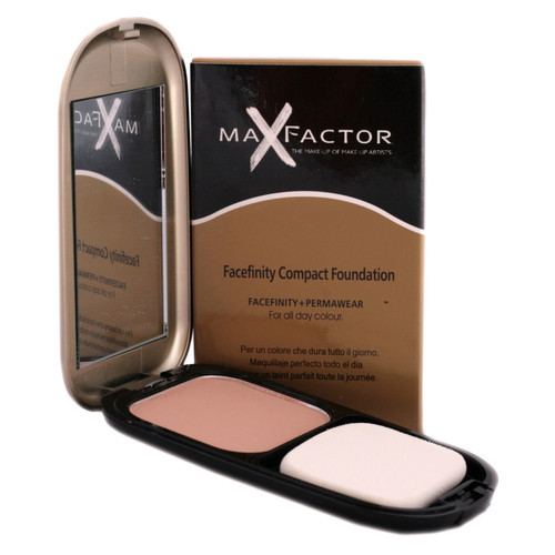 Пудра Max Factor Facefinity Compact 02 - Ivory (слоновая кость) фото №1