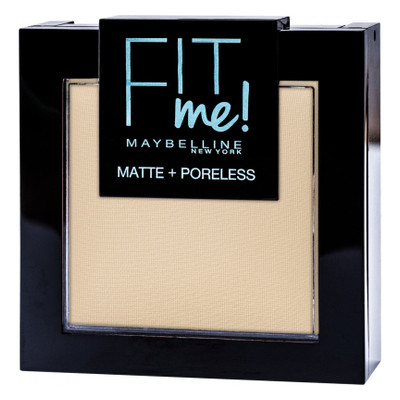 Пудра для лица Maybelline New York Fit Me Matte + Poreless 110 - Porcelain (3600531526337) фото №1