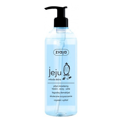 Мицелярная вода Ziaja Jeju для очищения кожи и снятия макияжа 390 мл (045656) фото №1
