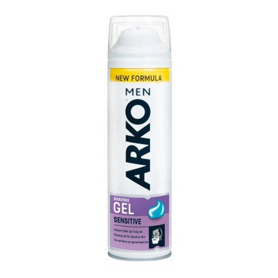 Гель для гоління ARKO Sensitive 200 мл (8690506390921) фото №1
