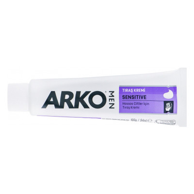 Крем для бритья ARKO Sensitive 100 мл (8690506093518) фото №1