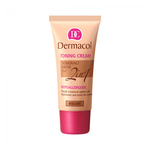Тональный крем Dermacol Toning Cream 2 in 1 Natural увлажняющий 30 мл (1356A) фото №1