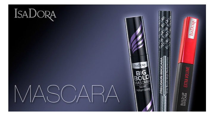 Тушь IsaDora Build-Up Mascara Extra Volume 02 - Dark brown (темно-коричневый) фото №3