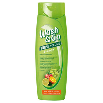 Шампунь Wash&Go з екстрактами фруктів для всіх типів волосся 360 мл (8008970056777) фото №1