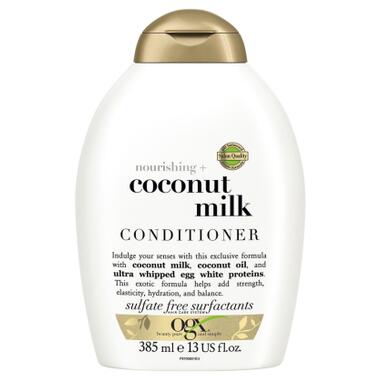 Кондиціонер для волосся OGX Coconut Milk Поживний з кокосовим молоком 385 мл (0022796970060) фото №1