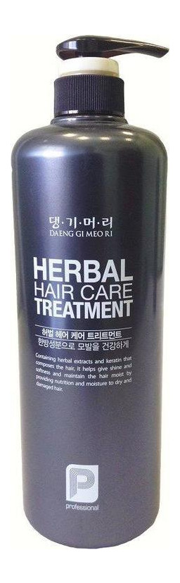 Профессиональный кондиционер для окрашенных волос Daeng Gi Meo Ri Professional Herbal Hair Treatment 1000 мл фото №1