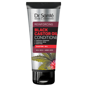 Кондиціонер для волосся Dr. Sante Black Castor Oil 200 мл (8588006040487) фото №1