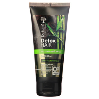 Кондиціонер для волосся Dr. Sante Detox Hair Бамбукове вугілля 200 мл (4823015940422) фото №1