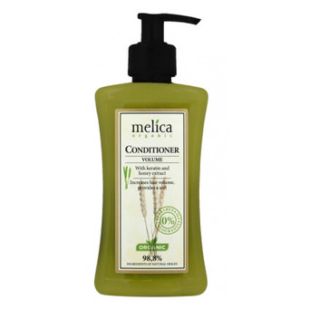Кондиціонер для волосся Melica Organic з кератином та екстрактом меду 300 мл (4770416340644) фото №1