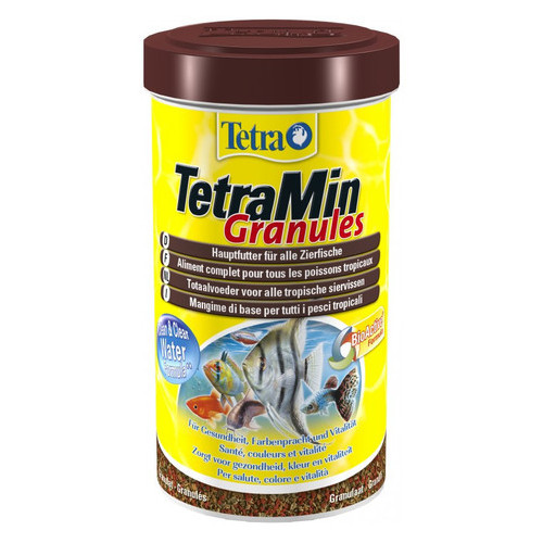 Корм для рыб Tetra Min Granules гранулы основной корм 1 л (254350) фото №1