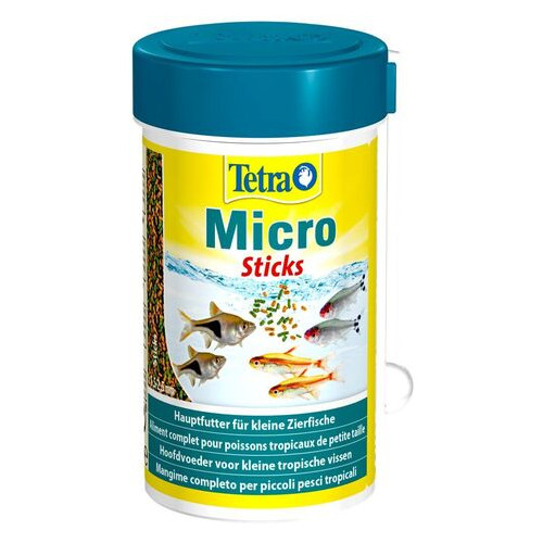 Корм для рыб Tetra Micro Sticks микро палочки 100 мл(277526) фото №1