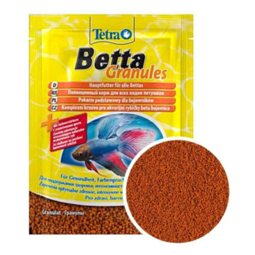 Корм для риб Tetra BETTA Granules для прісноводних риб 5 г (4004218193680) фото №1