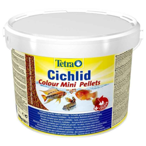 Корм для риб Tetra Cichlid Colour Mini в гранулах 10 л (4004218201385) фото №1