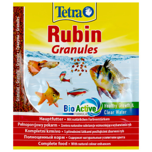 Корм для риб Tetra RUBIN Granules 15 г (4004218193765) фото №1