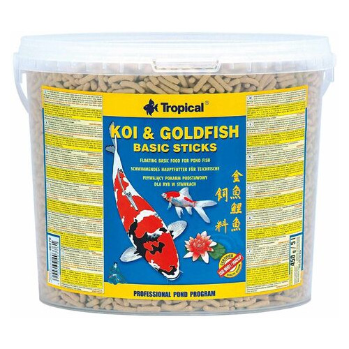 Корм для рыб Tropical Koi & Gold Basic ST 5 л/430 г (40877) фото №1
