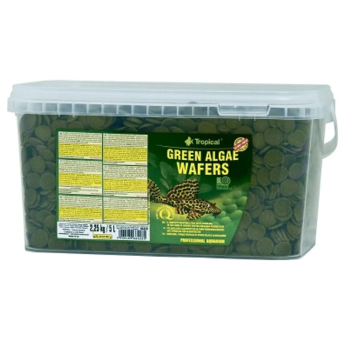 Корм для риб Tropical Green Algae Wafers у чіпсах 5 л (5900469664285) фото №1