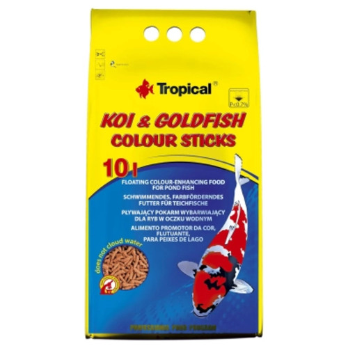 Корм для риб Tropical Koi & Goldfish Colour Sticks для паличок 10 л (5900469406564) фото №1