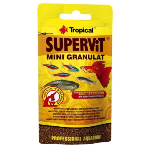 Корм для риб Tropical SuperVit Mini Granulat в гранулах 10 г (5900469614211) фото №1