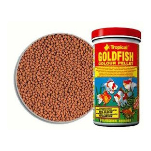 Корм для золотых рыб Tropical Goldfish colour pellet 250ml/90g фото №1