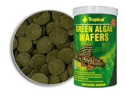 Корм для рыб Tropical Green algae wafers 5l/2,25kg фото №1