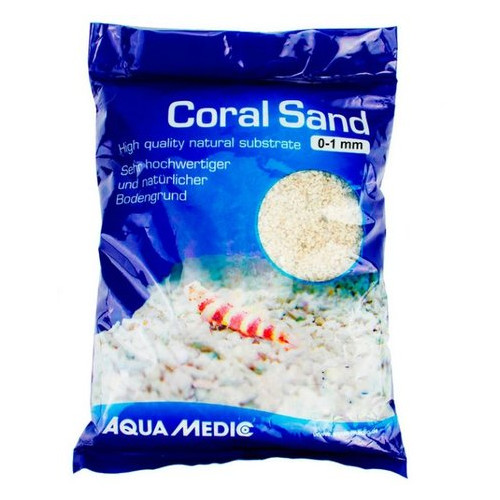 Коралловая крошка Aqua Medic Coral Sand 0 - 1 мм 10 кг фото №2
