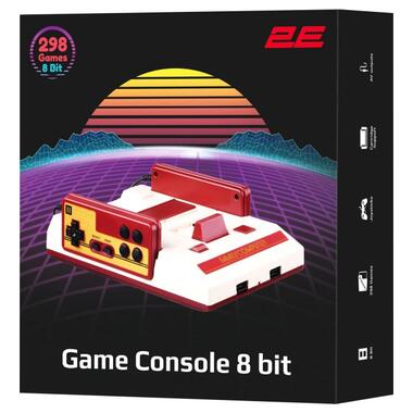 Ігрова консоль 2Е 8bit AV (2 дротових геймпади 298 ігор) (2E8BAVWD288) фото №13